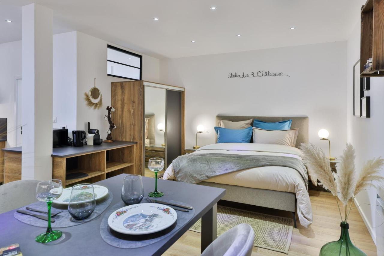 Studio des 3 Châteaux Husseren-les-Châteaux Exterior foto