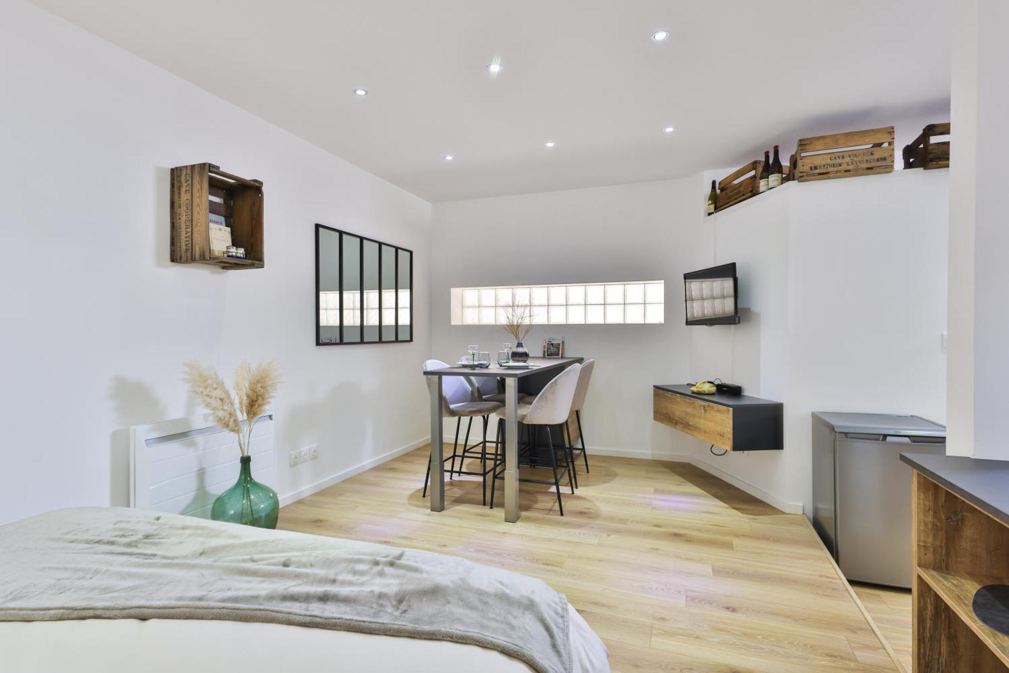 Studio des 3 Châteaux Husseren-les-Châteaux Exterior foto